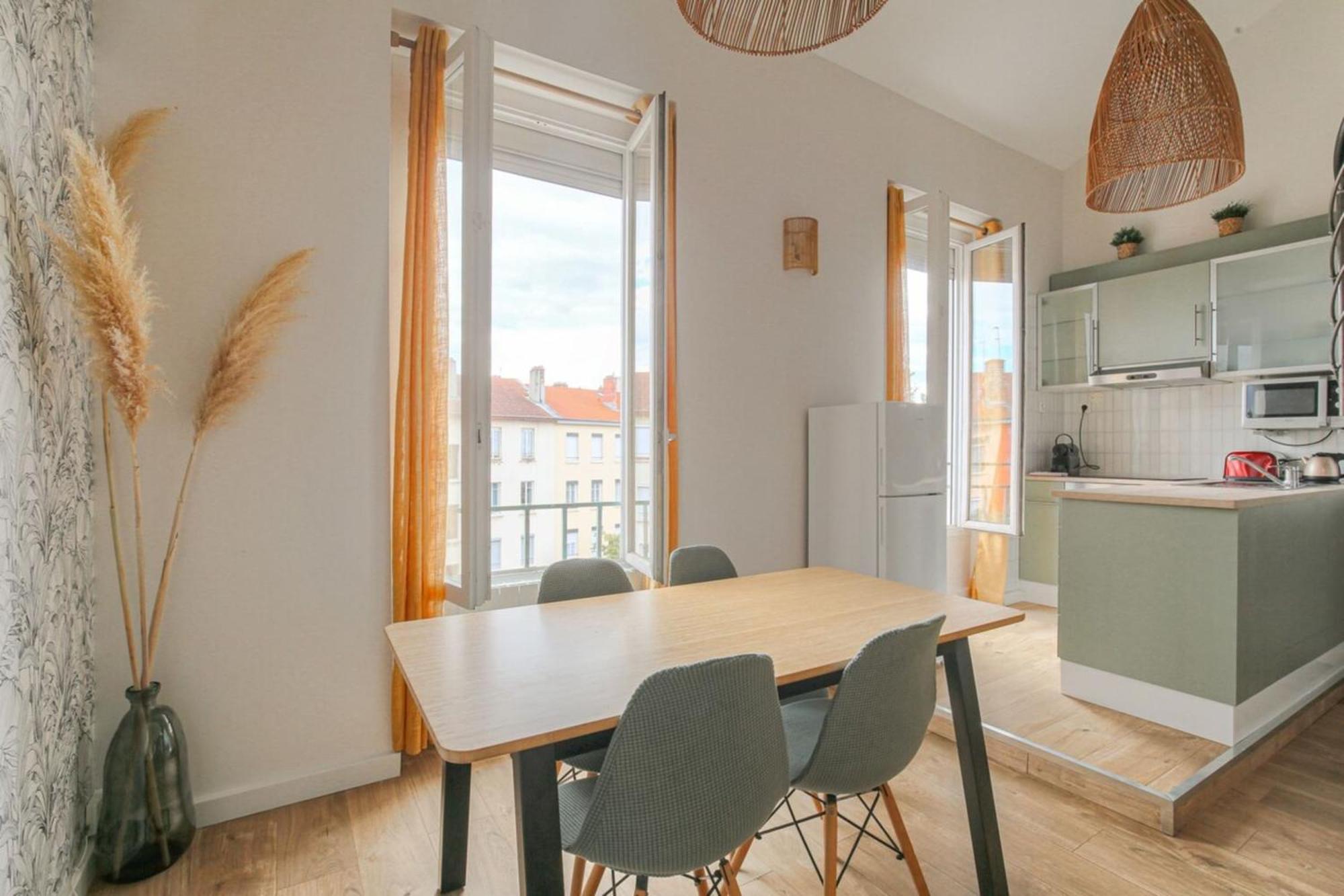 Ferienwohnung Duplex Spacieux Et Design Proche La Part-Dieu Lyon Exterior foto